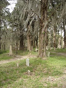Hikers along the Rocky Springs trail will discover this cemetery near the Rocky Springs church.