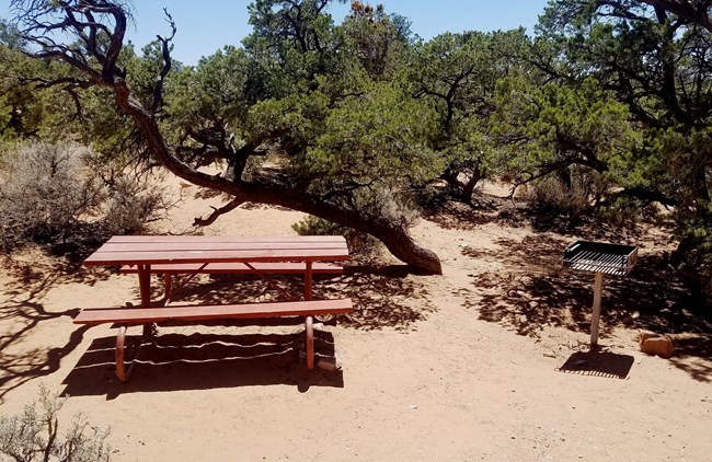 A site at Sunset View Campground