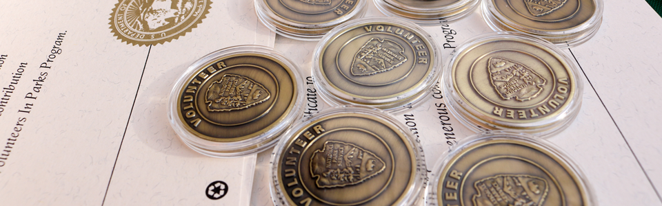 National Park Service Volunteer Recognition Coins