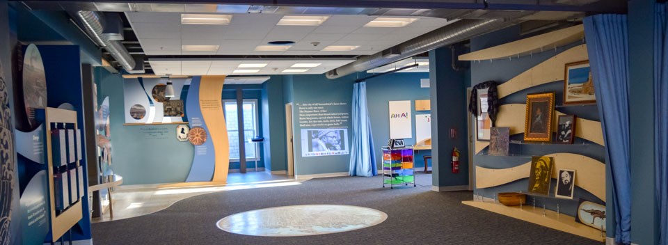 Wide view of the new Corson MakerSpace room