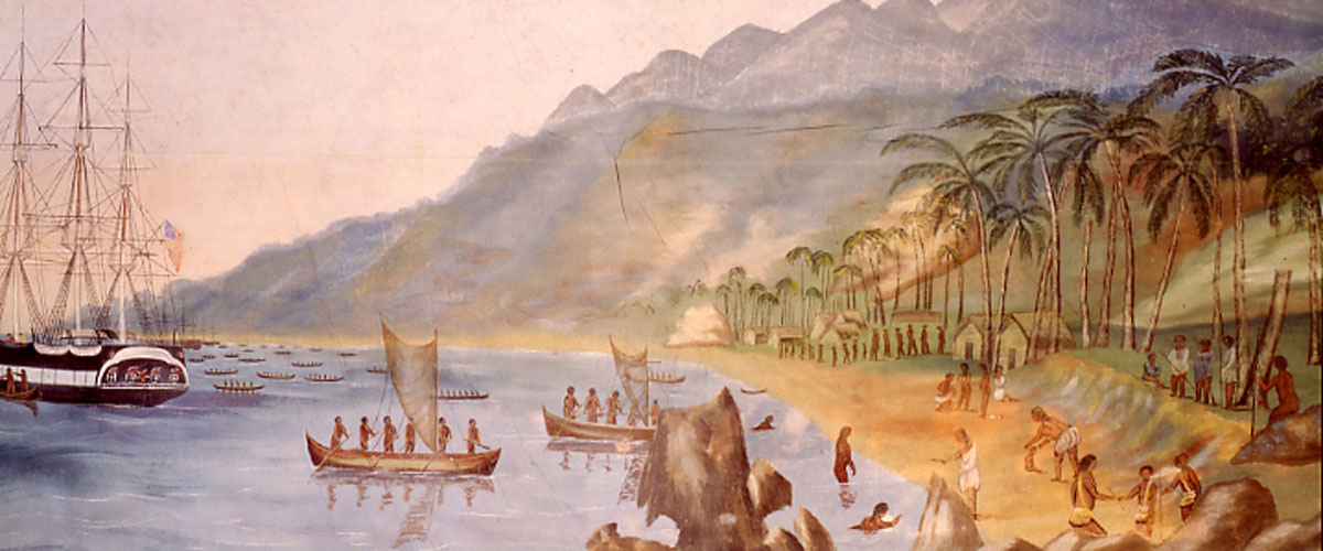 Kealakakua Bay on the big island of Hawaii