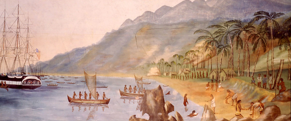 Kealakakua Bay on the big island of Hawaii