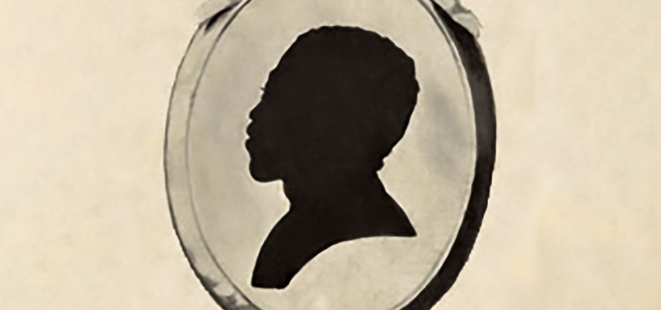 silhouette of Mary "Poly" Johnson