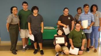 Jr Ranger Service Corps recipients