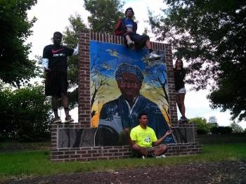 YAP visits Harriet Tubman memorial