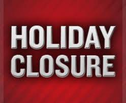 Holiday Closures