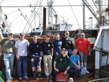 Marine Fisheries Field Research Group at SMAST researchers at SMAST