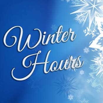 winter hours winter hours, works with snowflake image
