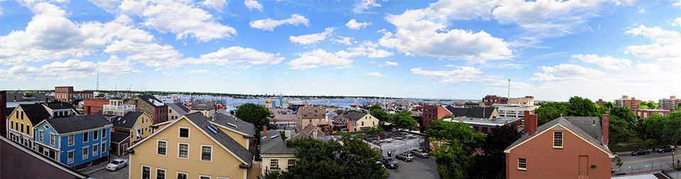 Image of Downtown New Bedford Waterfront Image of Downtown New Bedford Waterfront