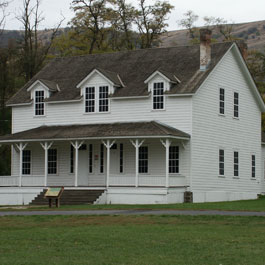 Officers Quarters at Fort Lapwai, Lapwai, Idaho.