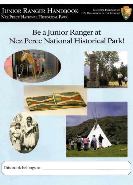 Cover of Junior Ranger Booklet