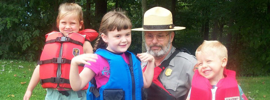 ranger with kids