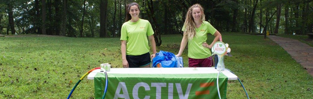 Active Southern WV partners standing at table