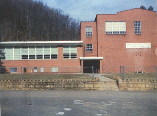 historic photo of Sandstone School