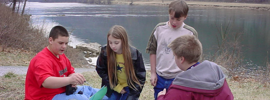 students monitoring water quality students monitoring water quality