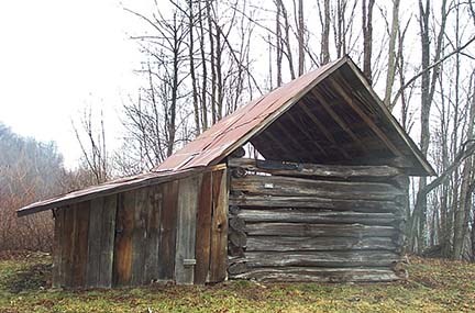 old wood barn