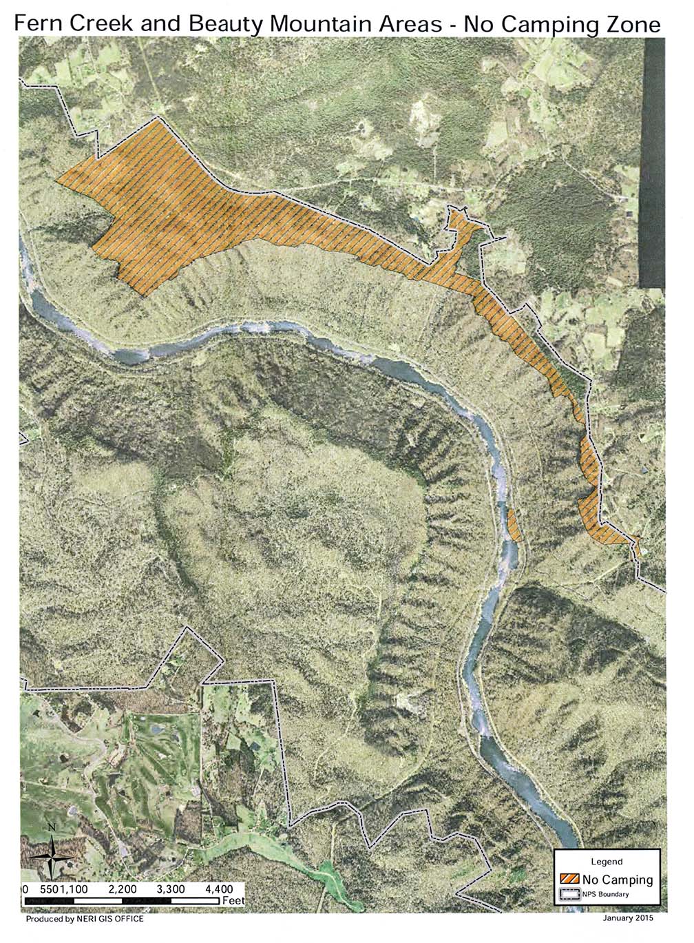 No Camping Area Fern Creek