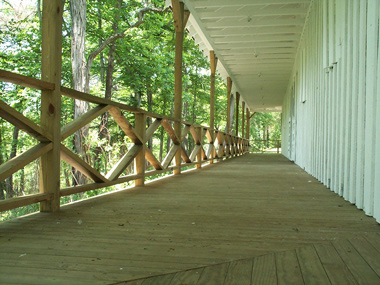 mess hall porch