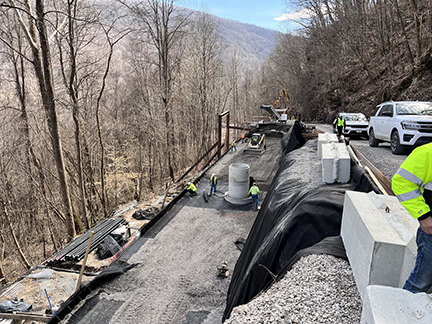 crew doing roadwork