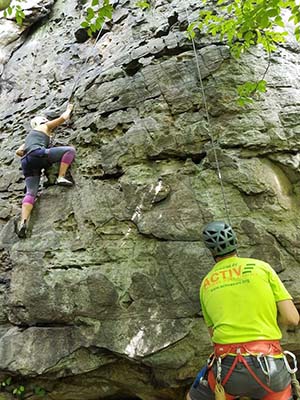 climber and guide rock climbing climber and guide rock climbing