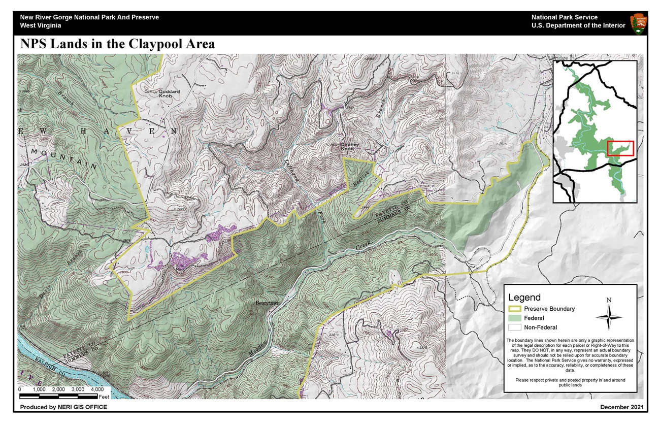 Hunting Area Map - Camp Creek Area Hunting Area Map - Camp Creek Area