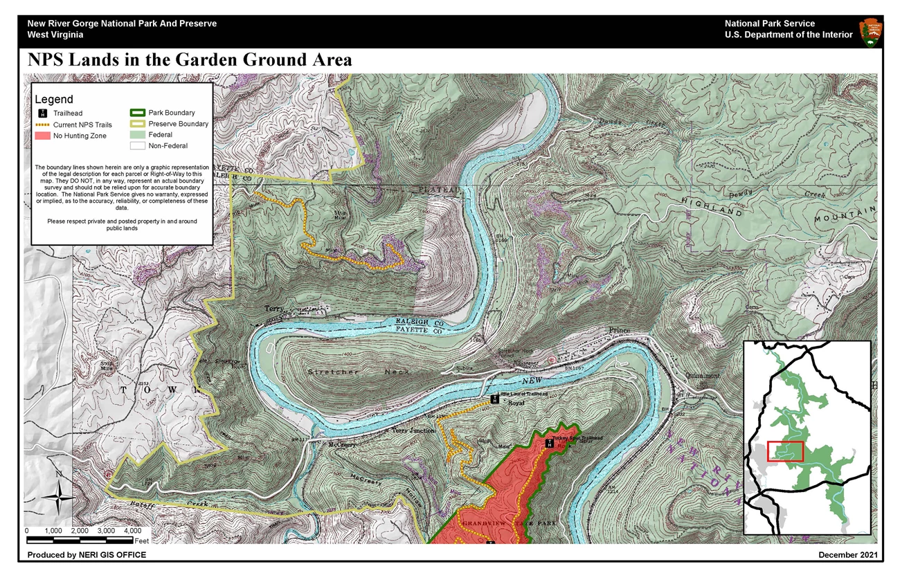 Hunting Area Map - Garden Ground Hunting Area Map - Garden Ground