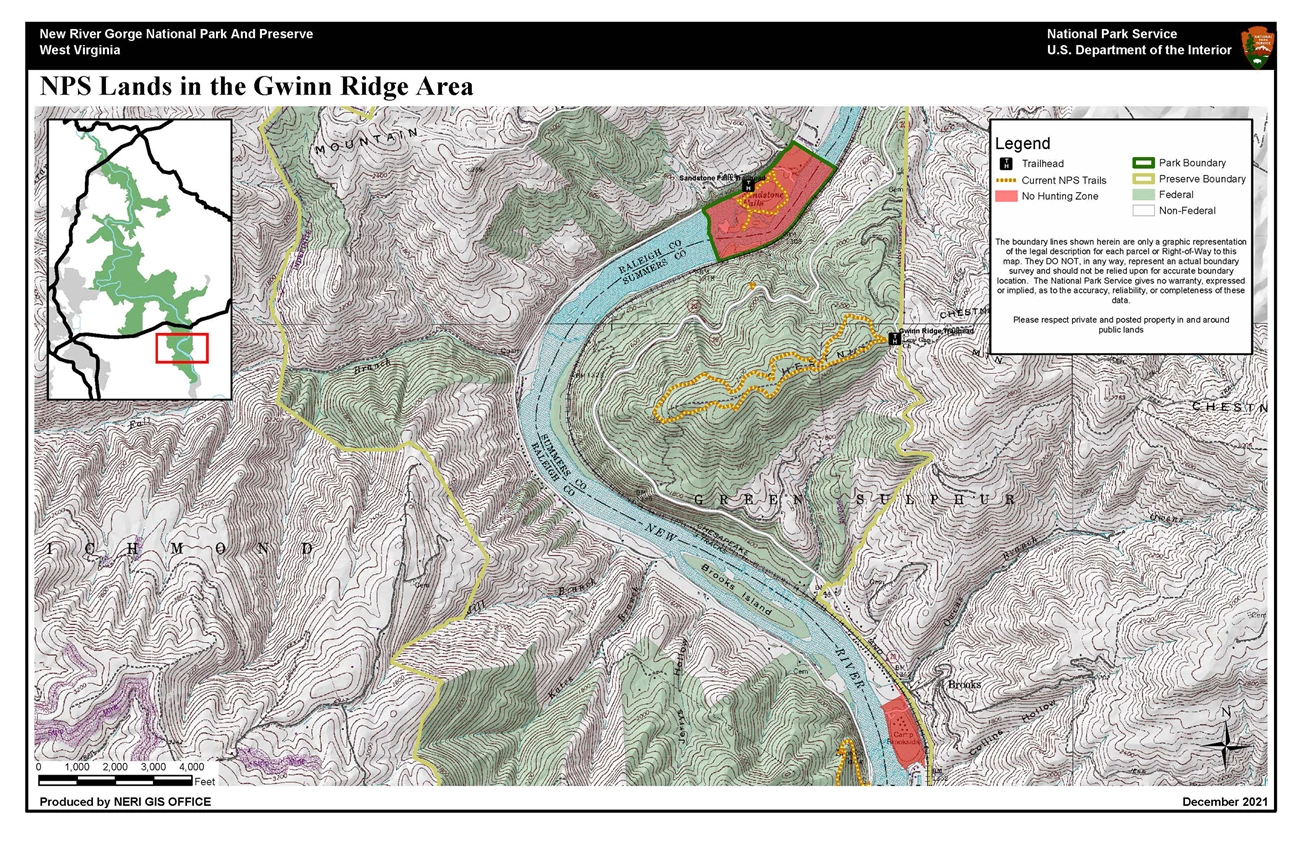 Hunting Map - Gwinn Ridge Hunting Map - Gwinn Ridge