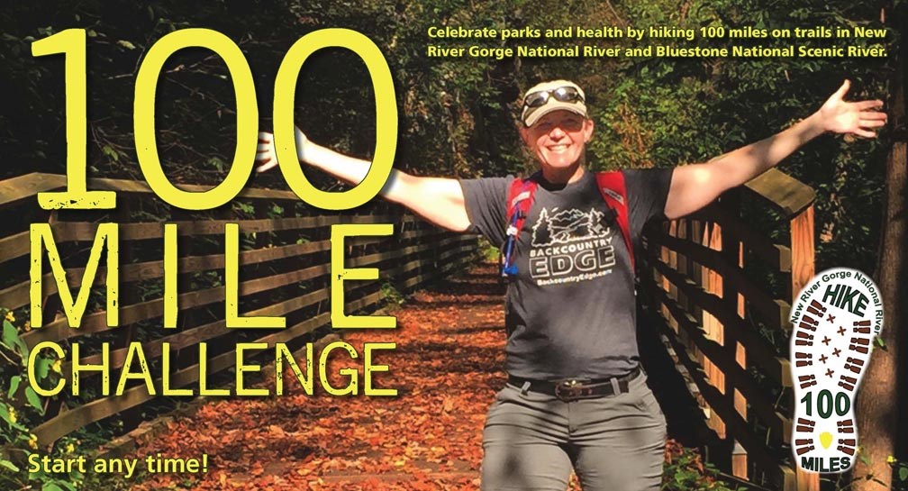 100 Mile Challenge poster