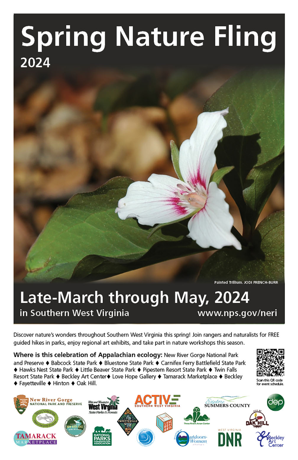 Spring Nature Fling - New River Gorge National Park & Preserve (U.S.  National Park Service)