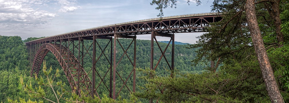 bridge over gorge bridge over gorge