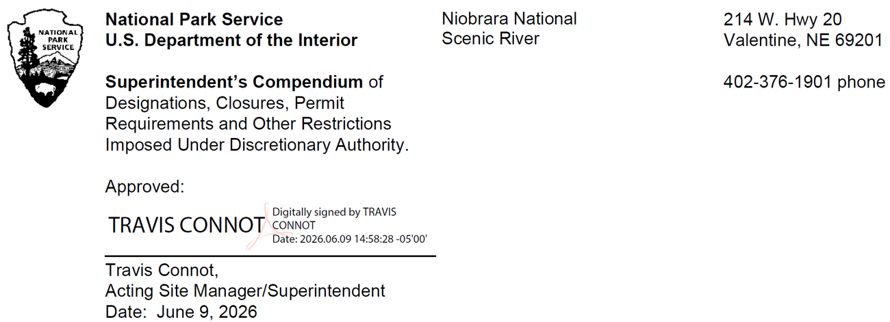 Signature of Travis Connot, acting superintendent. Other text replicated below.