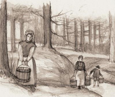 Spring Branch drawing by Steven Patricia Spring Branch drawing by Steven Patricia