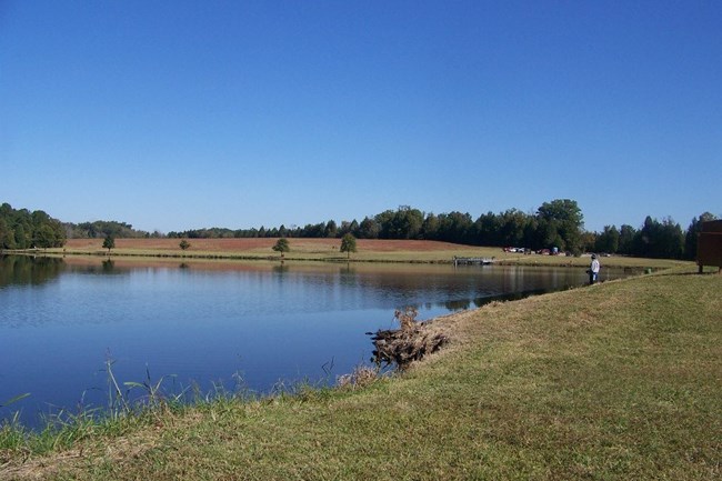 Fishing at Star Fort Pond