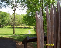 View from Stockade Fort down trail