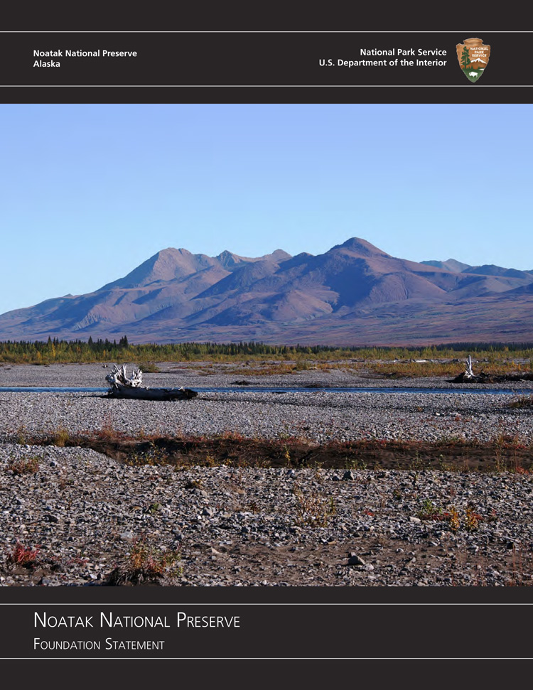 Cover page of the Noatak Foundation Statement
