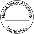 NPS Passpost cancellation stamp for Virtual Visitors to Noatak National Preserve