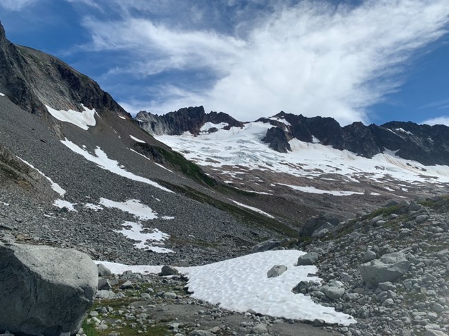 Boston and Sahale Peaks