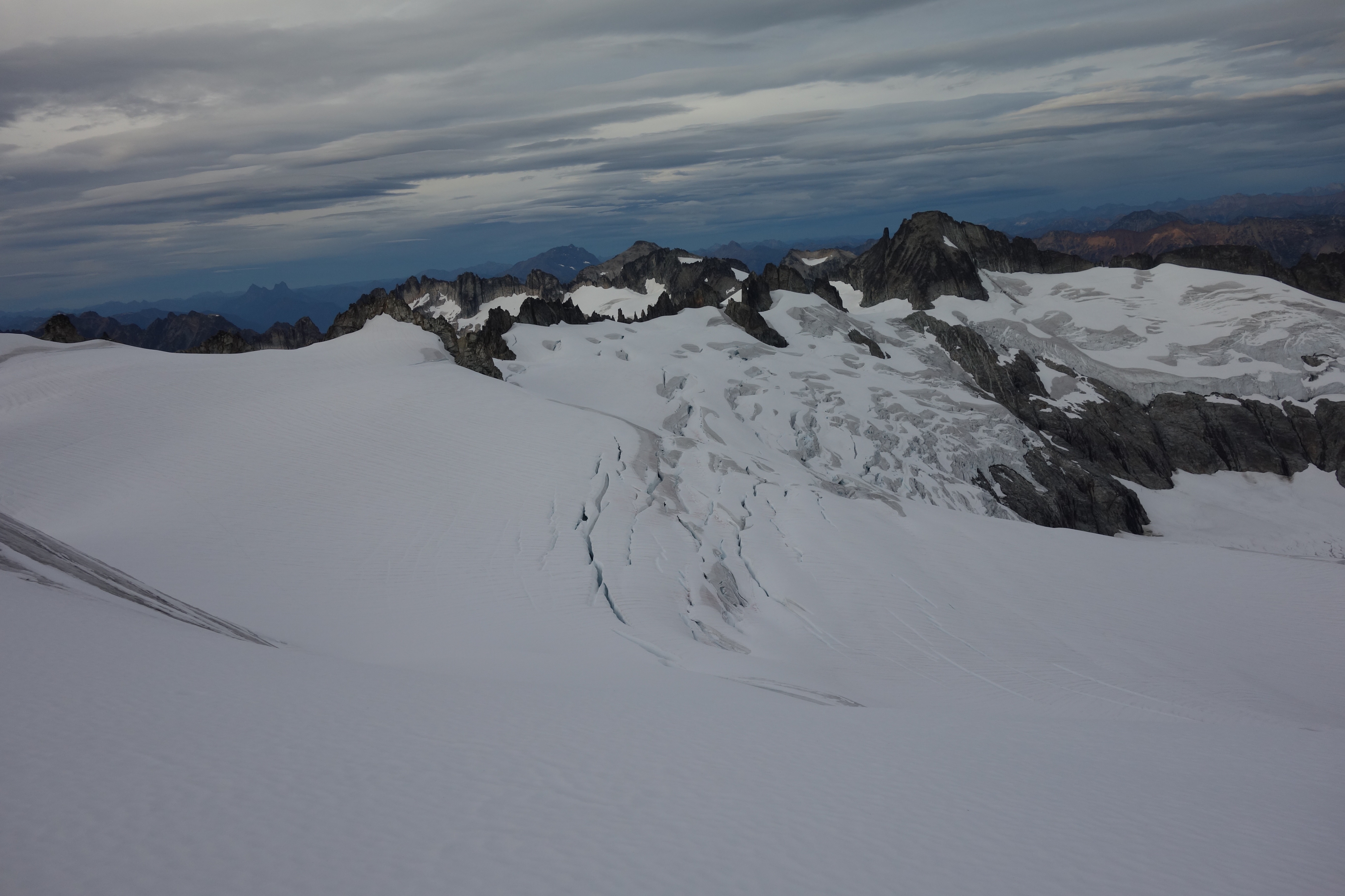 Inspiration Glacier and Klawatti