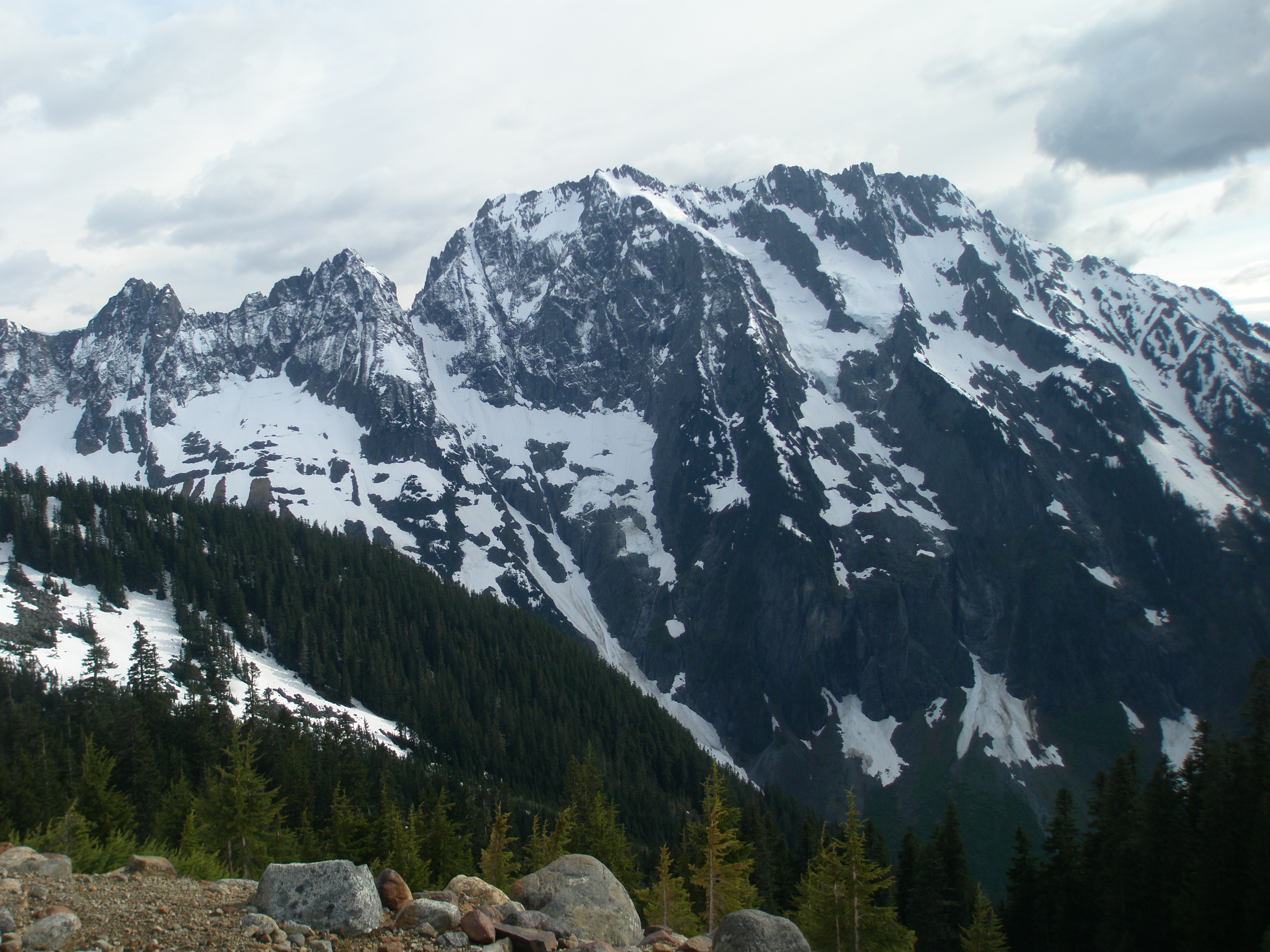 North Face of Johannesberg from Boston Basin