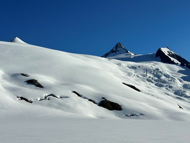Sulphide Glacier approach June 15