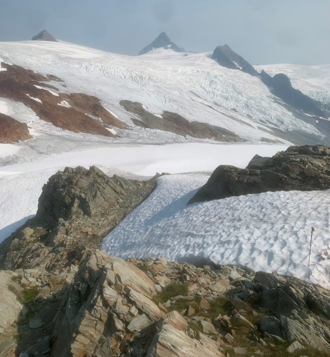 Sulphide Glacier on August 19, 2023
