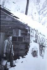 trapper at Rock Cabin