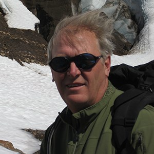 Jon Riedel on Swauk Glacier, 2011. Photo: NPS
