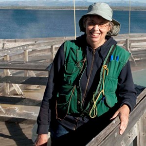 Dr. Judith Harpel in Yellowstone National Park. ©Judith Harpel