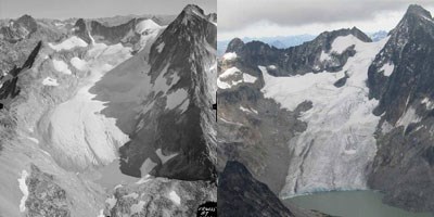 Banded Glacier 1960-2008