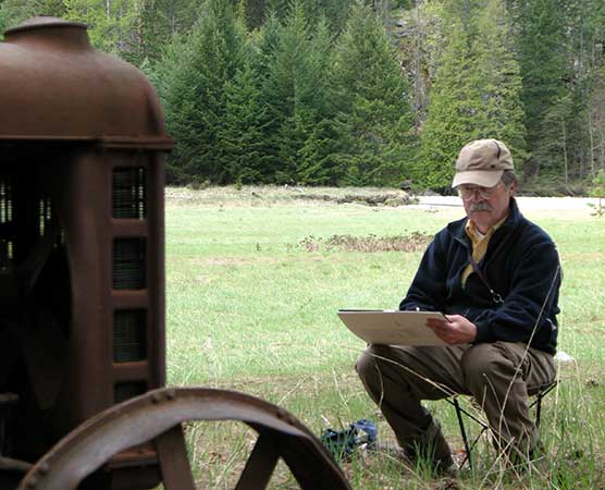 2011 Stehekin Artist-in-Residence Earnest Ward