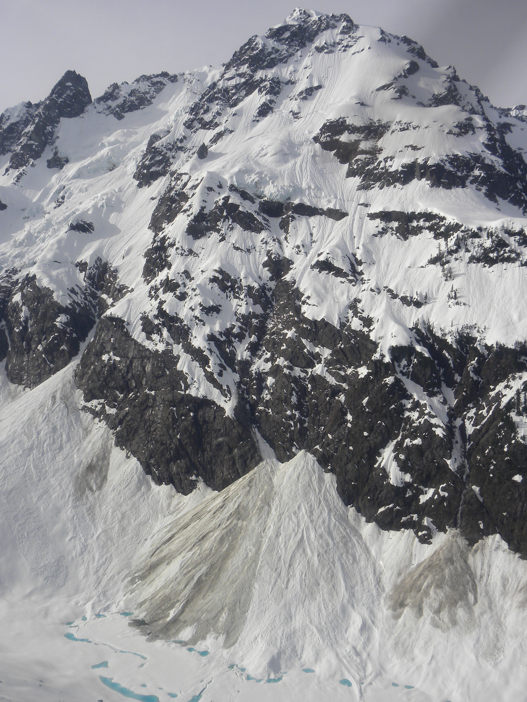 Price Lake - Mt Shuksan - Snow Slide NPS Photo