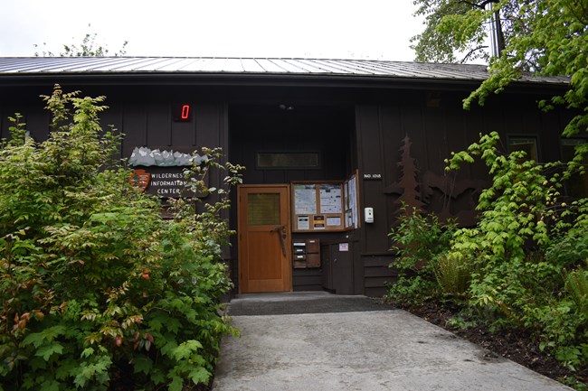 Wilderness Information Center Entrance
