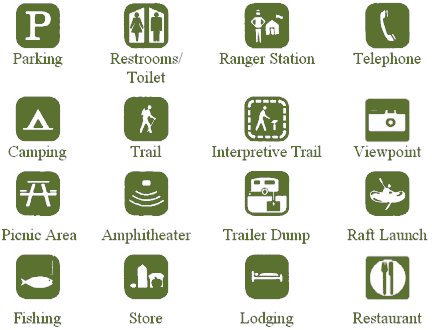 symbols accessibility park national service facilities recreational nps gov universal compliance access outdoor difficulty planyourvisit noca
