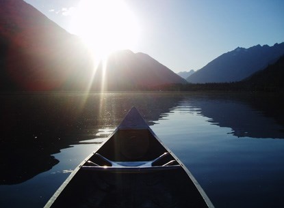 Canoeing in Stehekin